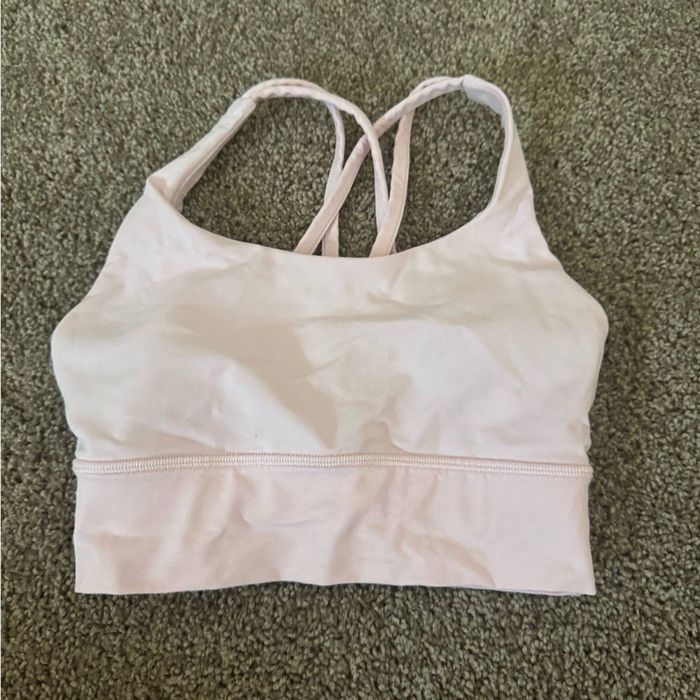 !LULULEMON! Light Pink Strappy Sports Bra